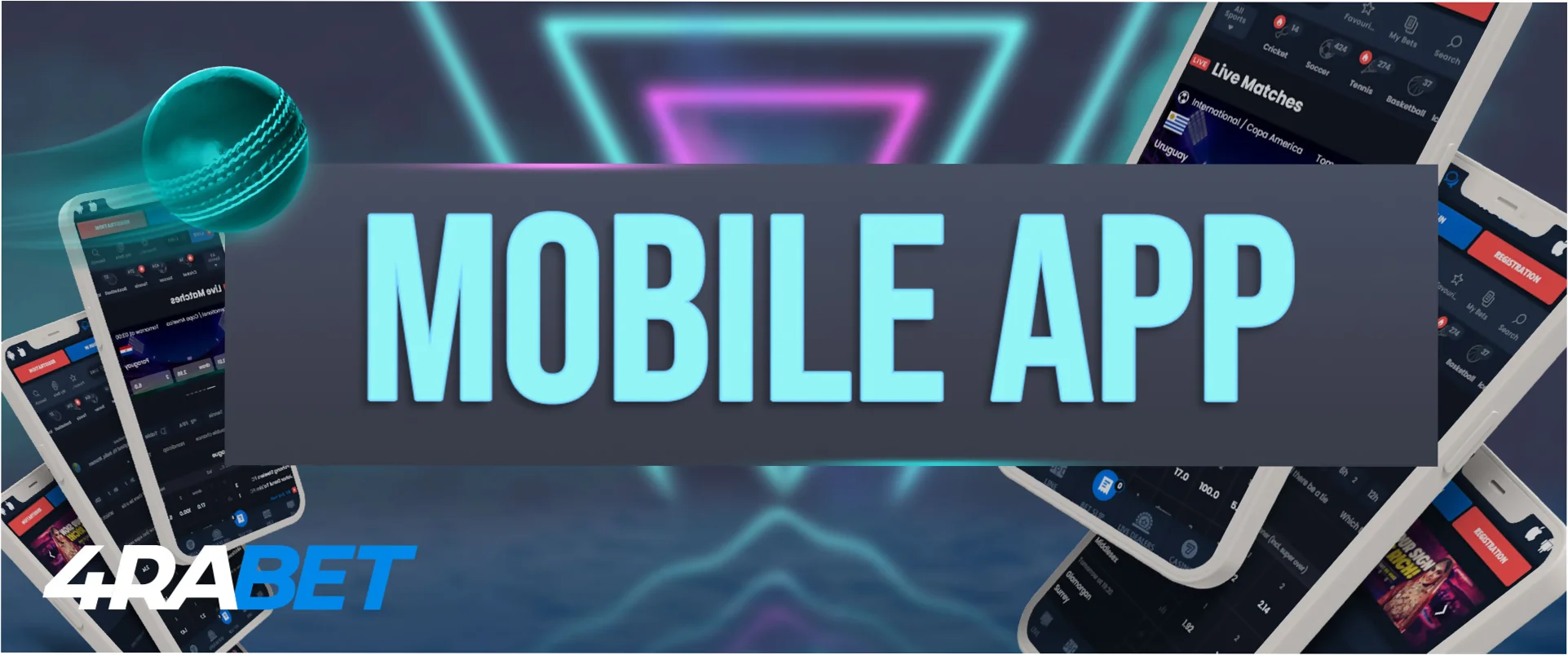 4Rabet mobile applications for Android and iOS